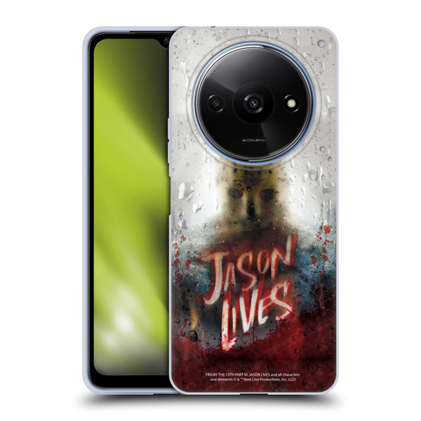 Friday the 13th Part VI Jason Lives Key Art Poster 2 Soft Gel Case for Xiaomi Redmi A3