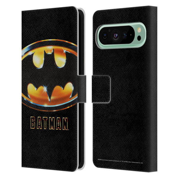Batman (1989) Key Art Poster Leather Book Wallet Case Cover For Google Pixel 9 Pro XL