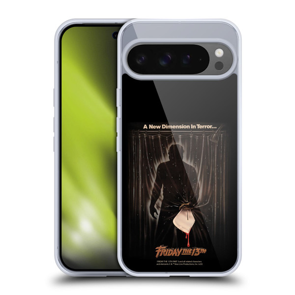 Friday the 13th Part III Key Art Poster 3 Soft Gel Case for Google Pixel 9 Pro XL