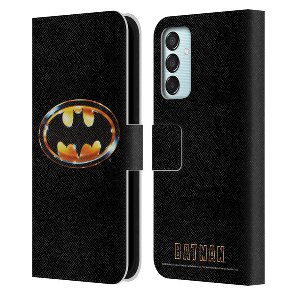 Batman (1989) Key Art Logo Leather Book Wallet Case Cover For Samsung Galaxy M15/F15 5G