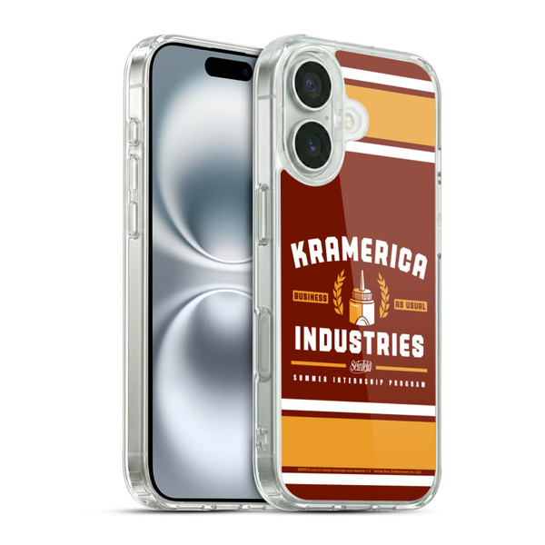Seinfeld Graphics Kramerica Industries Soft Gel Case for Apple iPhone 16 & MagSafe