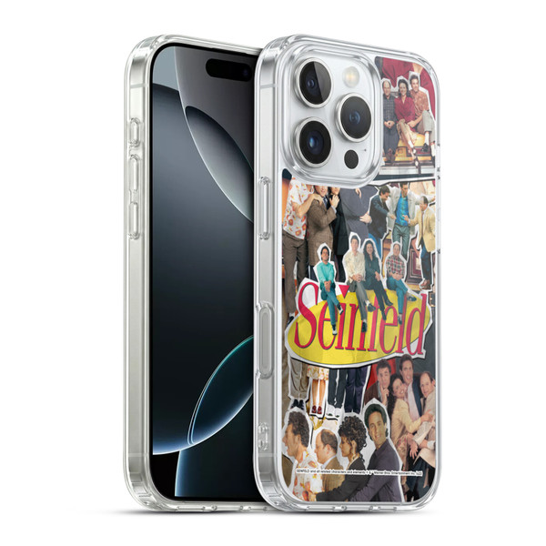 Seinfeld Graphics Collage Soft Gel Case for Apple iPhone 16 Pro & MagSafe