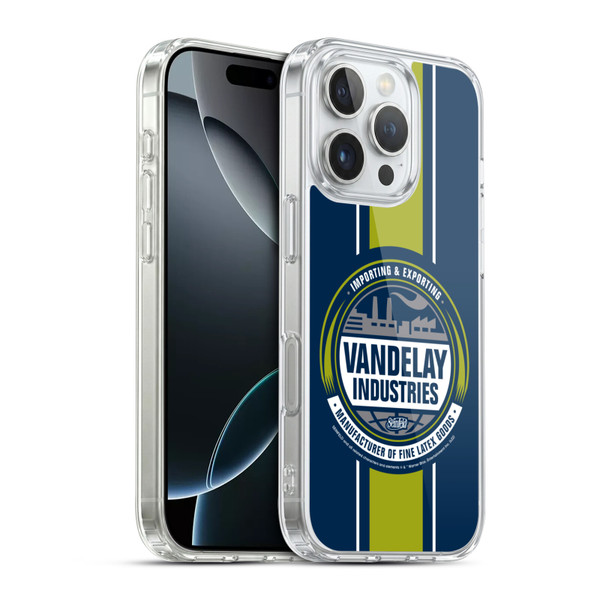Seinfeld Graphics Vandelay Industries Soft Gel Case for Apple iPhone 16 Pro & MagSafe