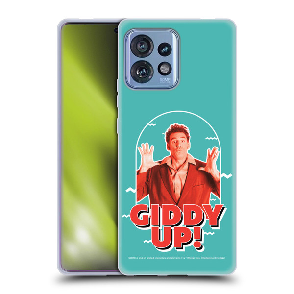 Seinfeld Graphics Giddy Up! Soft Gel Case for Motorola Moto Edge 40 Pro