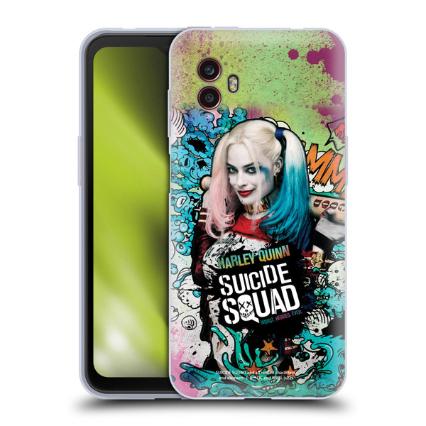 Suicide Squad 2016 Graphics Harley Quinn Poster Soft Gel Case for Samsung Galaxy Xcover6 Pro/Pro2