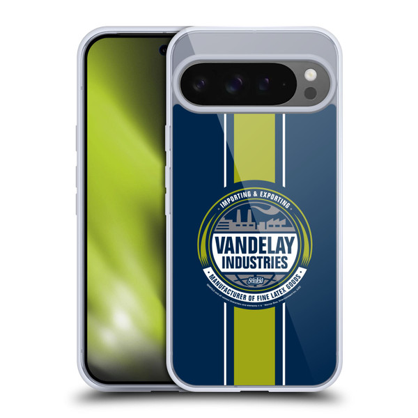 Seinfeld Graphics Vandelay Industries Soft Gel Case for Google Pixel 9 Pro XL