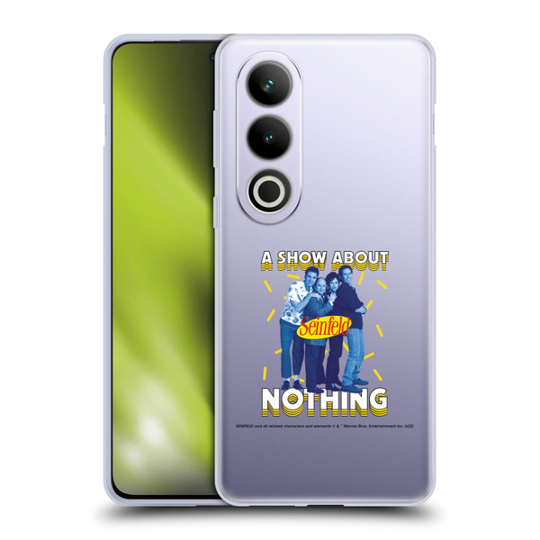 Seinfeld Graphics A Show About Nothing Soft Gel Case for OPPO OnePlus Ace 3V 5G