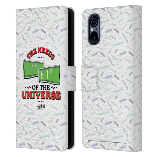 Seinfeld Graphics Nexus Of The Universe Leather Book Wallet Case Cover For Sony Xperia 5 V 5G