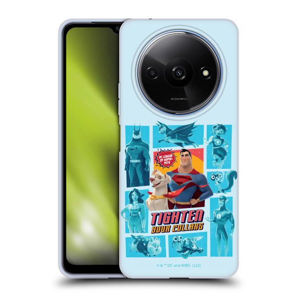 DC League Of Super Pets Graphics Tighten Your Collars Soft Gel Case for Xiaomi Redmi A3