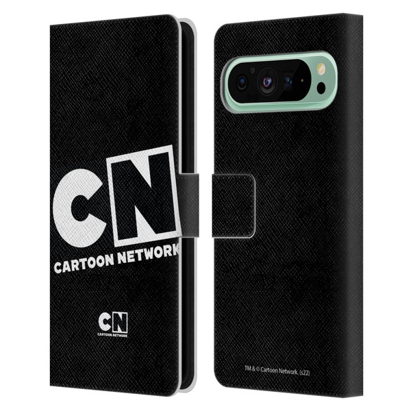 Cartoon Network Logo Oversized Leather Book Wallet Case Cover For Google Pixel 9 Pro XL