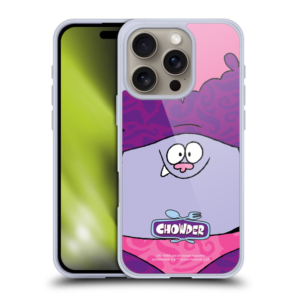 Chowder: Animated Series Graphics Full Face Soft Gel Case for Apple iPhone 16 Pro