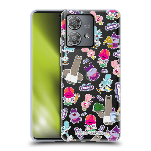 Chowder: Animated Series Graphics Pattern Soft Gel Case for Motorola Edge 40 Neo 5G