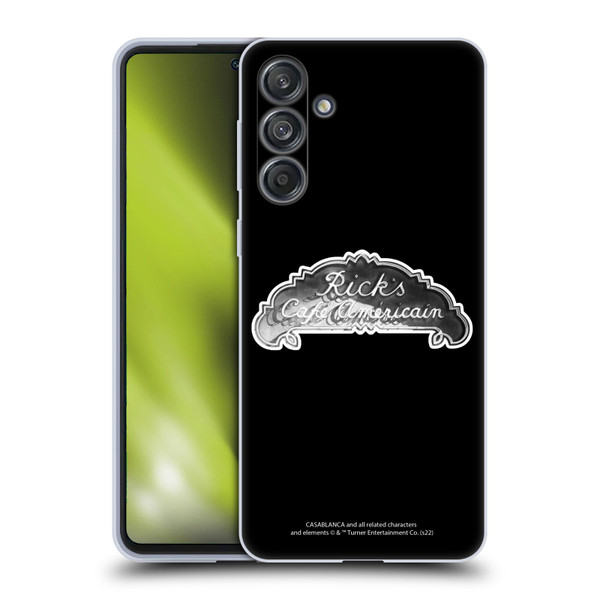 Casablanca Graphics Rick's Cafe Soft Gel Case for Samsung Galaxy M55 5G