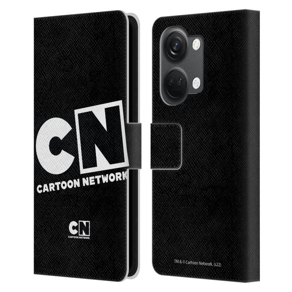 Cartoon Network Logo Oversized Leather Book Wallet Case Cover For OnePlus Nord 3 5G