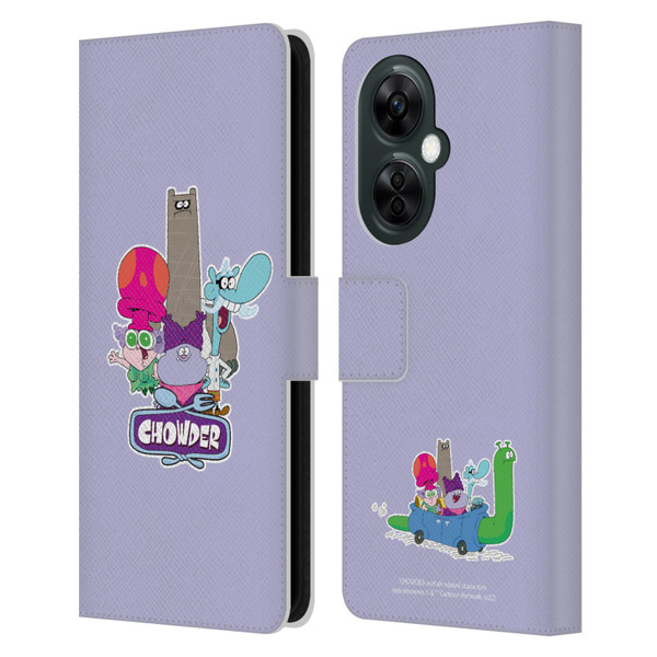 Chowder: Animated Series Graphics Character Art Leather Book Wallet Case Cover For OnePlus Nord CE 3 Lite 5G