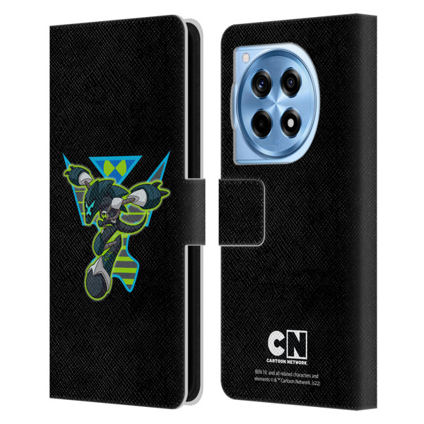Ben 10: Animated Series Graphics Alien Leather Book Wallet Case Cover For OnePlus 12R