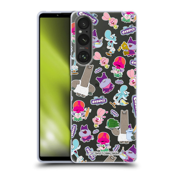 Chowder: Animated Series Graphics Pattern Soft Gel Case for Sony Xperia 1 V 5G