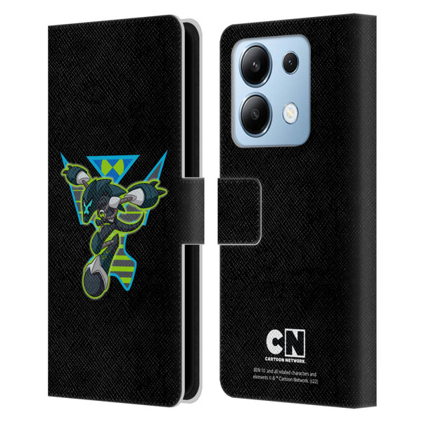 Ben 10: Animated Series Graphics Alien Leather Book Wallet Case Cover For Xiaomi Redmi Note 13/13 Pro 5G
