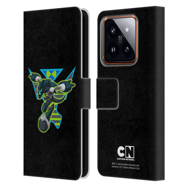 Ben 10: Animated Series Graphics Alien Leather Book Wallet Case Cover For Xiaomi 14