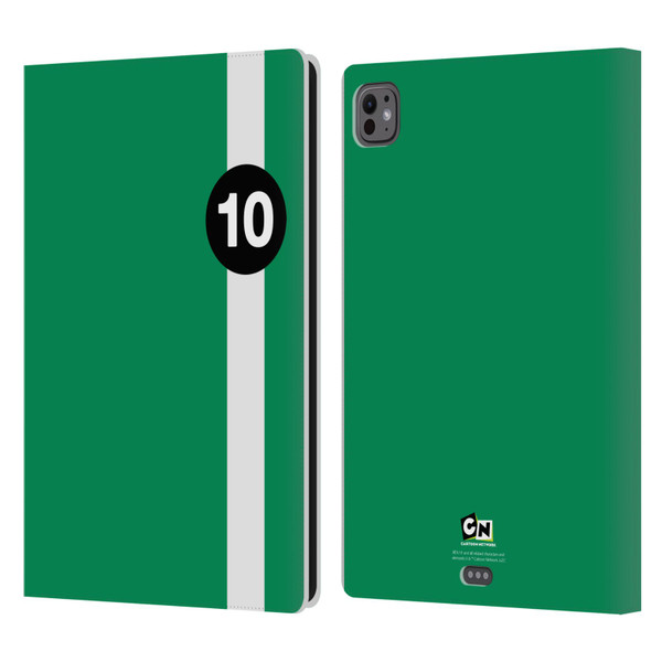 Ben 10: Alien Force Graphics Ben's Jacket Leather Book Wallet Case Cover For Apple iPad Pro 11 M4 2024