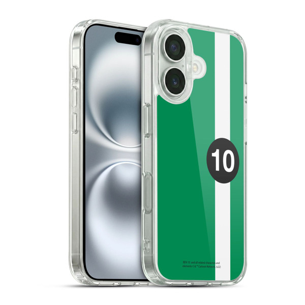 Ben 10: Alien Force Graphics Ben's Jacket Soft Gel Case for Apple iPhone 16 & MagSafe
