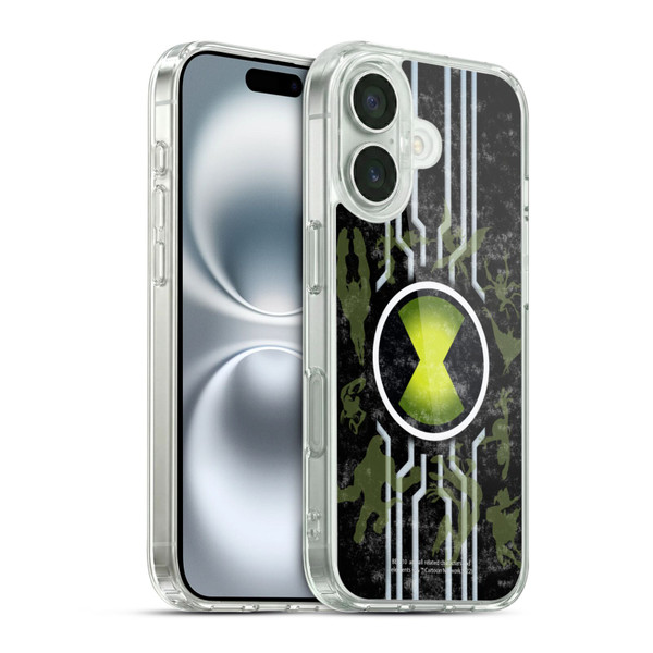 Ben 10: Alien Force Graphics Omnitrix Soft Gel Case for Apple iPhone 16 & MagSafe