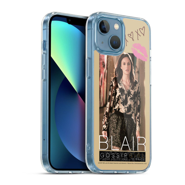 Gossip Girl Graphics Blair Soft Gel Case for Apple iPhone 13 Mini & MagSafe