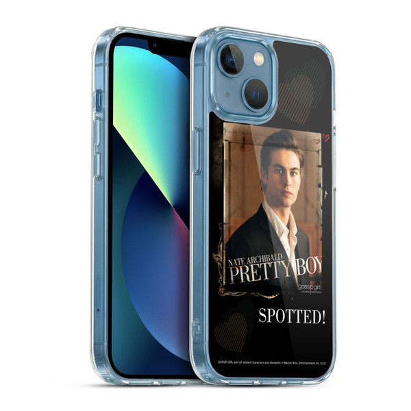 Gossip Girl Graphics Nate Soft Gel Case for Apple iPhone 13 Mini & MagSafe