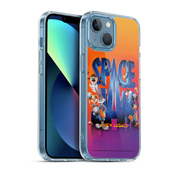 Space Jam: A New Legacy Graphics Poster Soft Gel Case for Apple iPhone 13 Mini & MagSafe