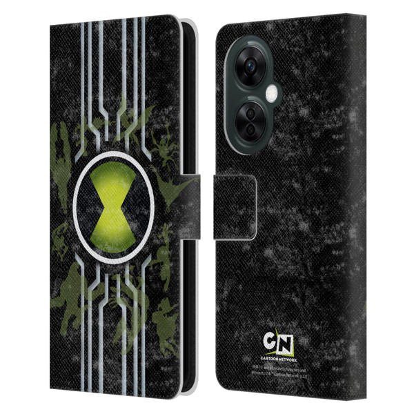 Ben 10: Alien Force Graphics Omnitrix Leather Book Wallet Case Cover For OnePlus Nord CE 3 Lite 5G