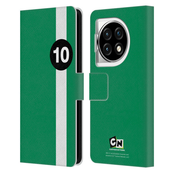 Ben 10: Alien Force Graphics Ben's Jacket Leather Book Wallet Case Cover For OPPO OnePlus Ace 3 5G