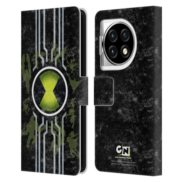 Ben 10: Alien Force Graphics Omnitrix Leather Book Wallet Case Cover For OPPO OnePlus Ace 3 5G