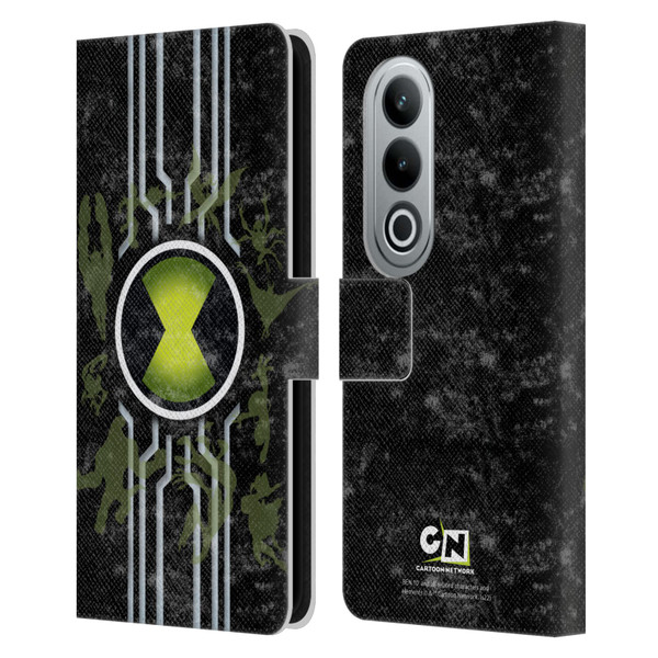 Ben 10: Alien Force Graphics Omnitrix Leather Book Wallet Case Cover For OPPO OnePlus Ace 3V 5G