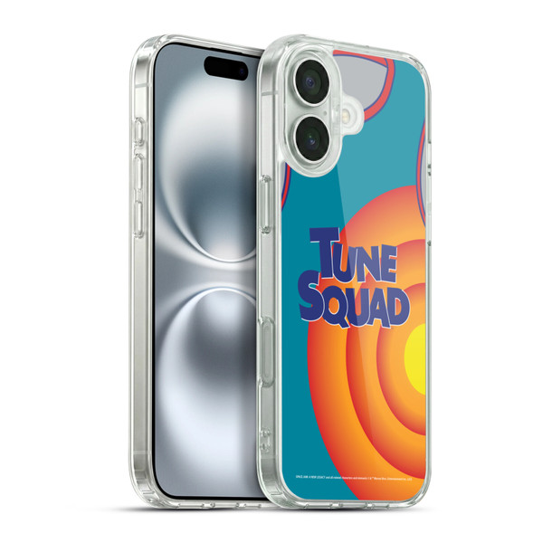 Space Jam: A New Legacy Graphics Jersey Soft Gel Case for Apple iPhone 16 Plus & MagSafe