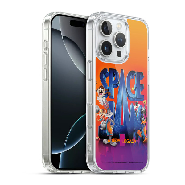Space Jam: A New Legacy Graphics Poster Soft Gel Case for Apple iPhone 16 Pro & MagSafe