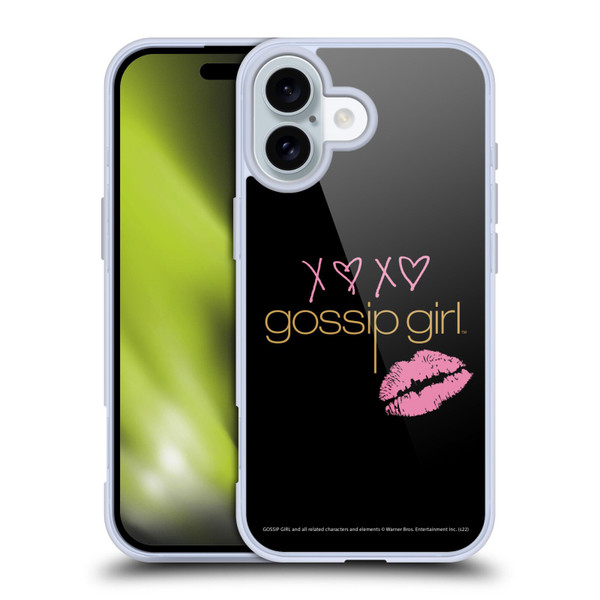 Gossip Girl Graphics XOXO Soft Gel Case for Apple iPhone 16