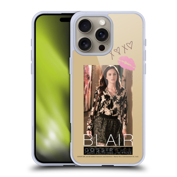 Gossip Girl Graphics Blair Soft Gel Case for Apple iPhone 16 Pro Max