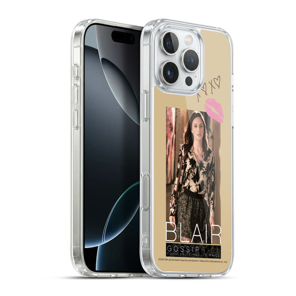 Gossip Girl Graphics Blair Soft Gel Case for Apple iPhone 16 Pro Max & MagSafe