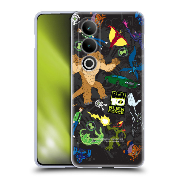 Ben 10: Alien Force Graphics Character Art Soft Gel Case for OPPO OnePlus Ace 3V 5G