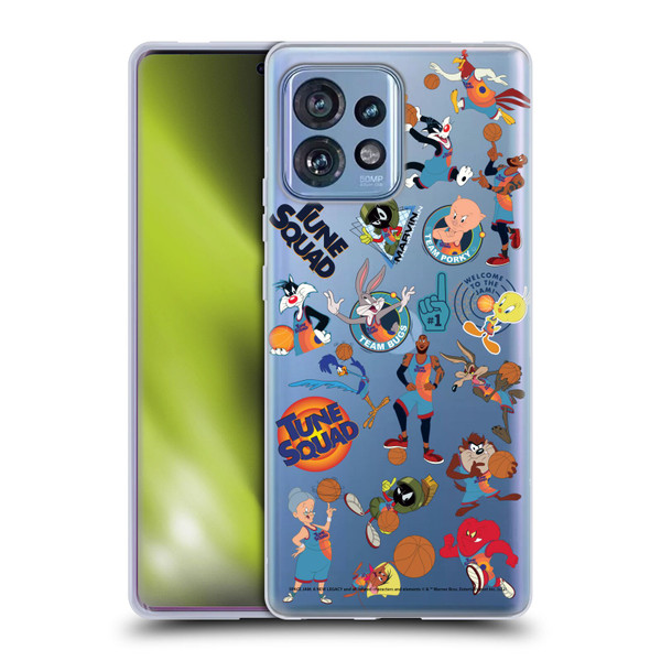 Space Jam: A New Legacy Graphics Squad Soft Gel Case for Motorola Moto Edge 40 Pro
