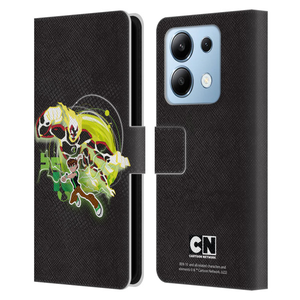 Ben 10: Omniverse Graphics Heatblast Leather Book Wallet Case Cover For Xiaomi Redmi Note 13/13 Pro 5G