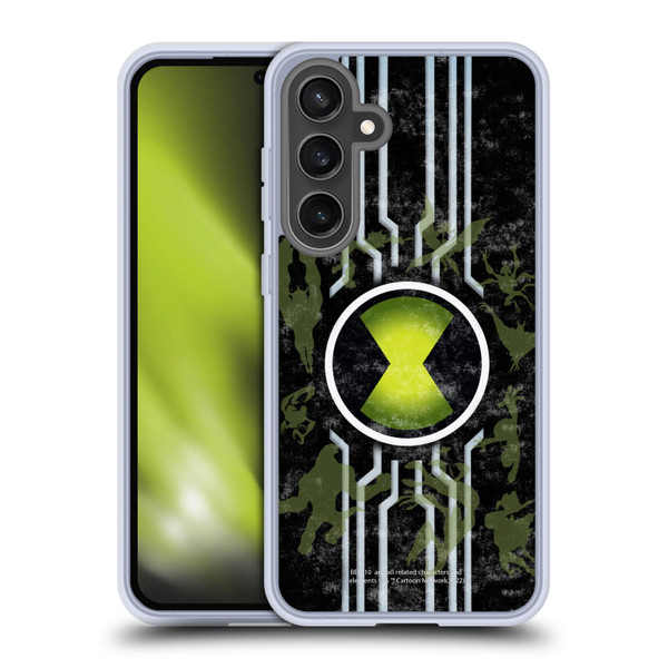 Ben 10: Alien Force Graphics Omnitrix Soft Gel Case for Samsung Galaxy S24 FE