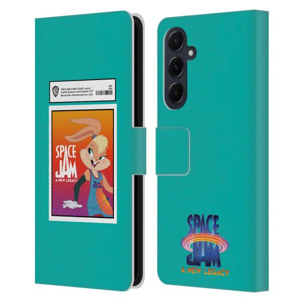 Space Jam: A New Legacy Graphics Lola Card Leather Book Wallet Case Cover For Samsung Galaxy A55 5G