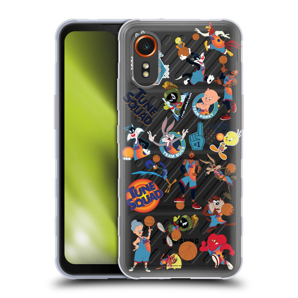 Space Jam: A New Legacy Graphics Squad Soft Gel Case for Samsung Galaxy Xcover7 5G