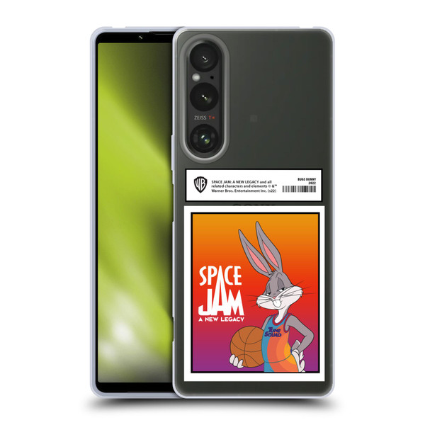 Space Jam: A New Legacy Graphics Bugs Bunny Card Soft Gel Case for Sony Xperia 1 V 5G