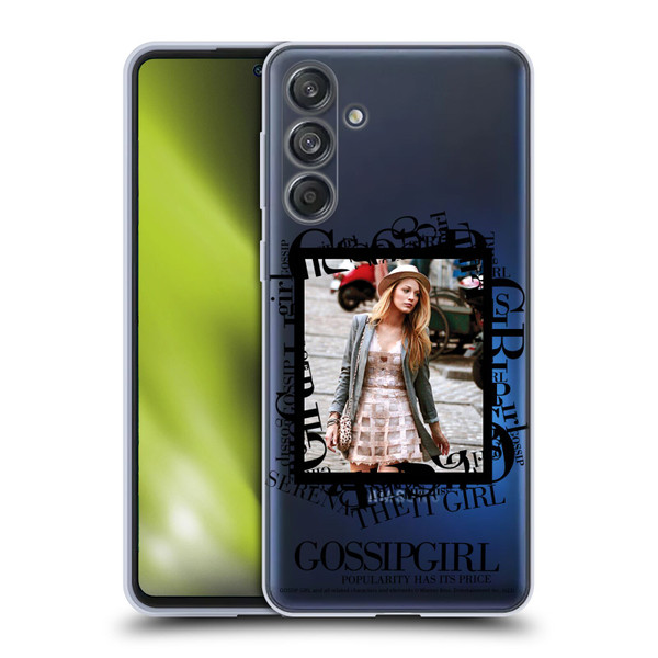 Gossip Girl Graphics Serena Soft Gel Case for Samsung Galaxy M55 5G