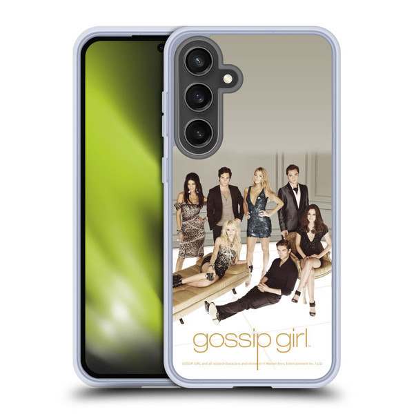 Gossip Girl Graphics Poster Soft Gel Case for Samsung Galaxy S24 FE