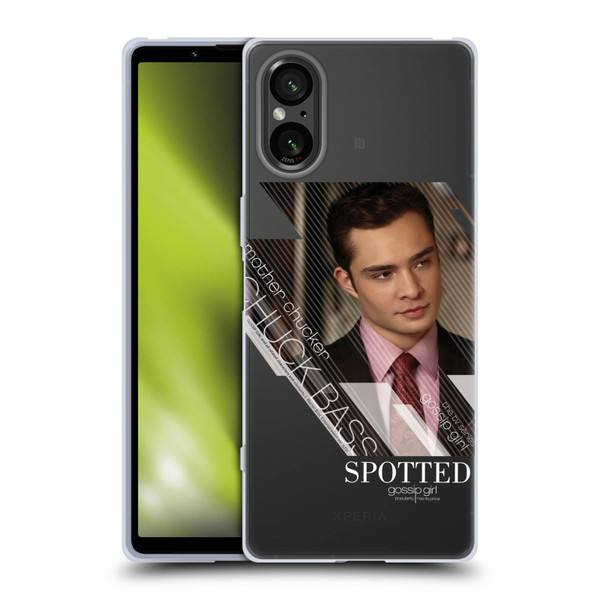 Gossip Girl Graphics Chuck Soft Gel Case for Sony Xperia 5 V 5G