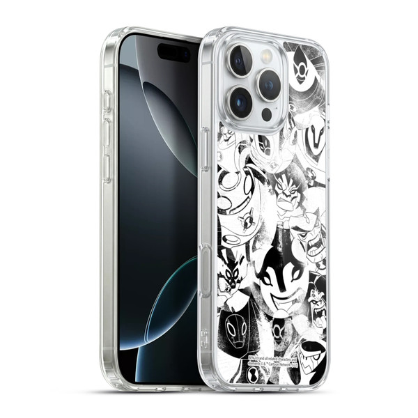 Ben 10: Ultimate Alien Graphics Ultimate Forms Soft Gel Case for Apple iPhone 16 Pro Max & MagSafe
