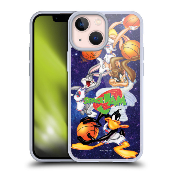 Space Jam (1996) Graphics Poster Soft Gel Case for Apple iPhone 13 Mini